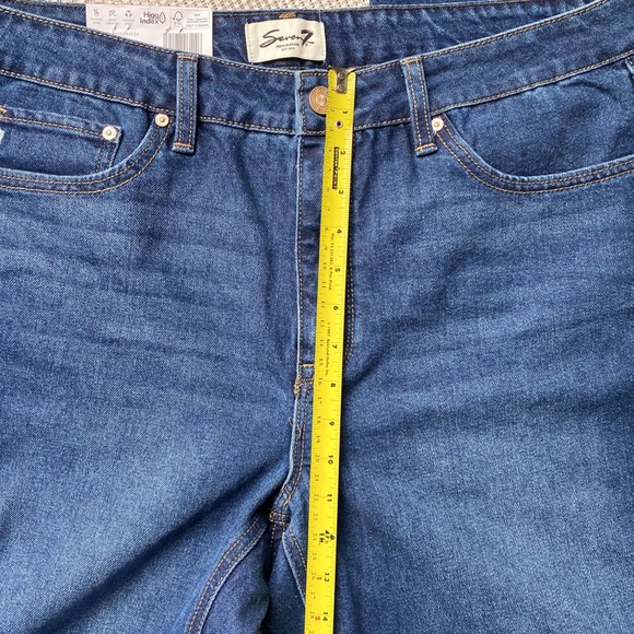 NWT Seven7 Women’s Straight Jeans Size 14 - Picture 5 of 12